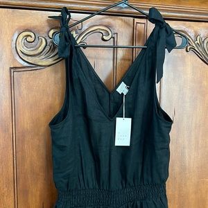 NWT Black jumpsuit size medium